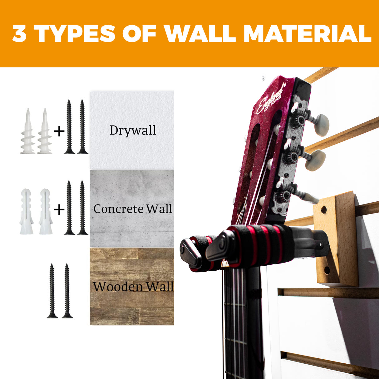 Guitar Wall Mount, EL-SP01