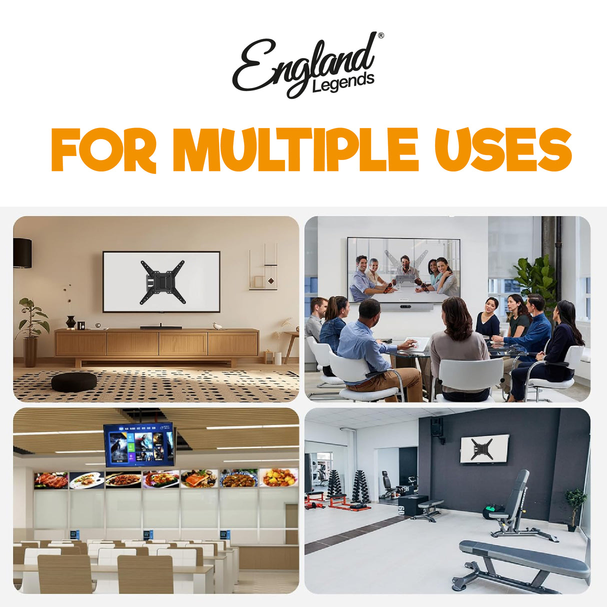 England Legends TV Wall Mount, EL-443