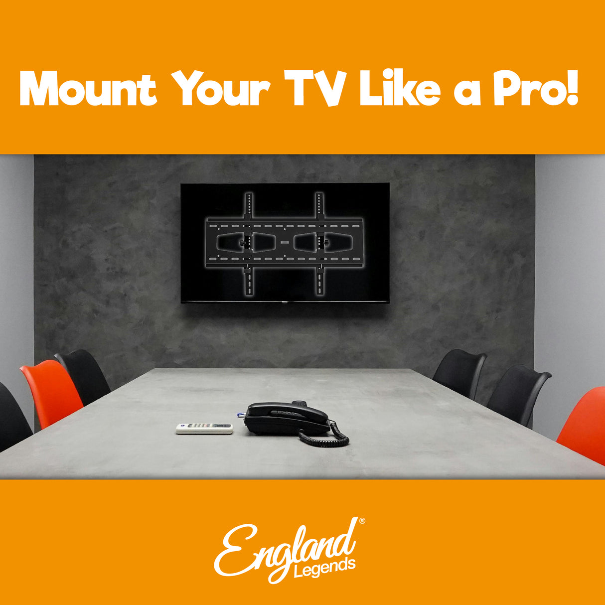 England Legends Fixed TV Wall Mount, EL-T4085